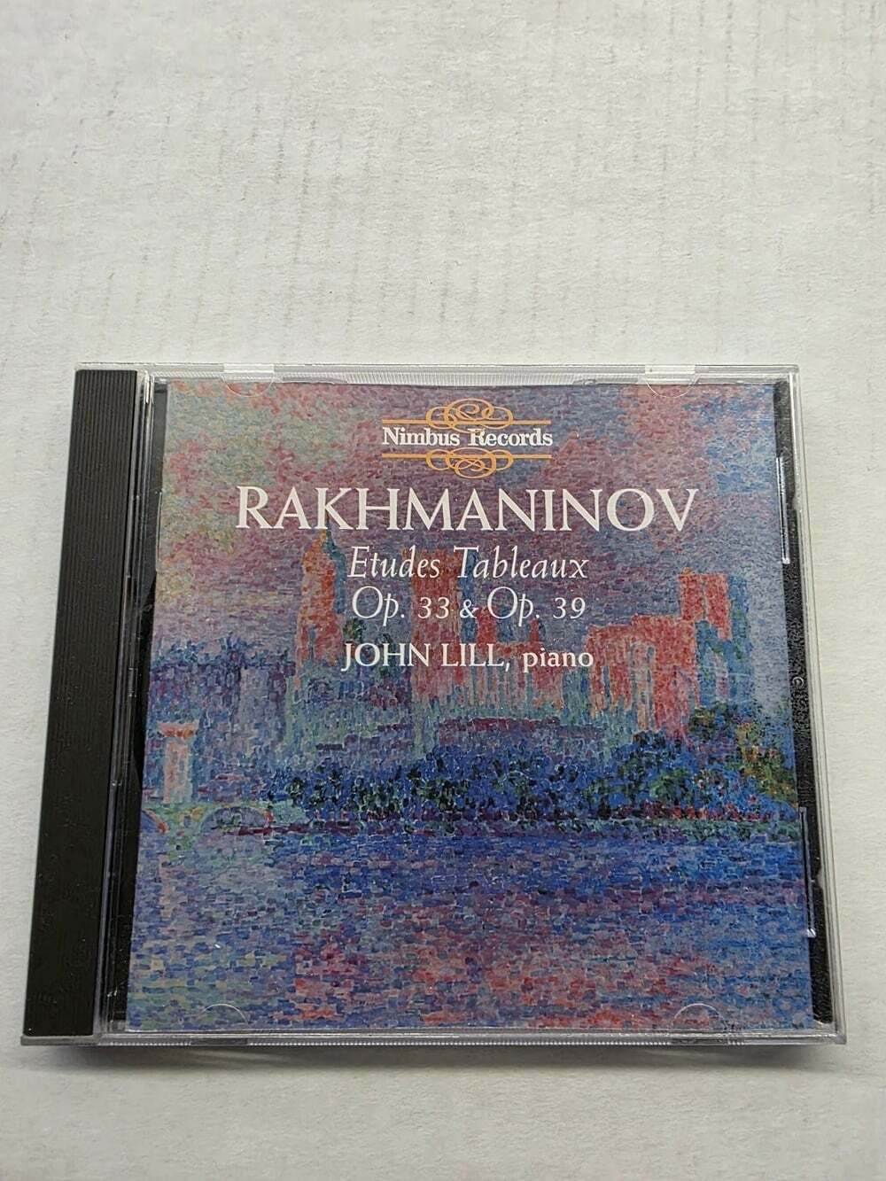 Rachmaninov – Etudes Tableaux Op. 33 & 39 CD 1995 John Lill Piano Classical